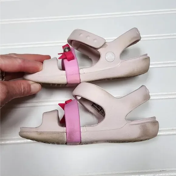 Crocs Kids Keeley Charm Sandals - Picture 9 of 11